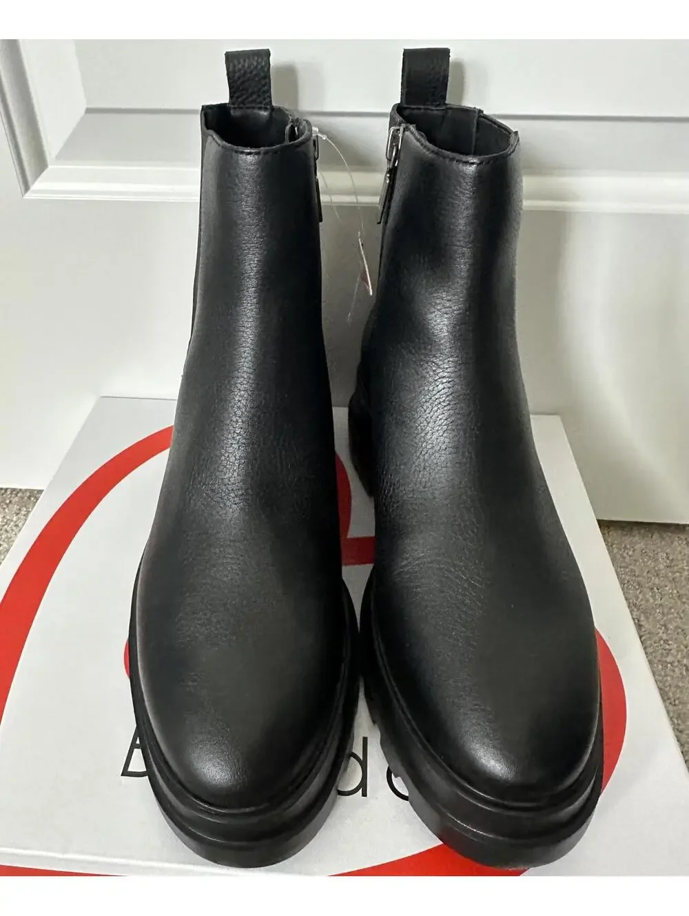 Blondo Jelina Waterproof Bootie Black Leather NIB Size 7